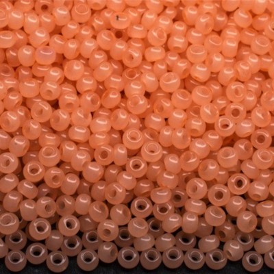 10/0 02285 Preciosa Tschechische kleine Glasperlen Rocailles 2,3 mm. Orange A...