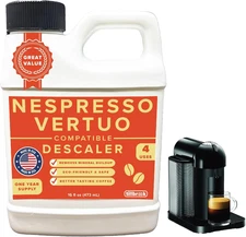 Descaler Compatible with Nespresso Vertuo Machine - 1 YEAR SUPPLY Concentrated D