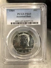 1964 Silver Kennedy Half Dollar PCGS PR65 Accented Hair