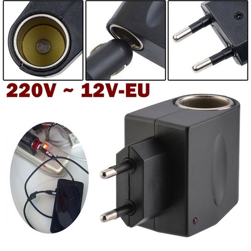 Auto Adapter Steckdose Stecker Konverter Zigarettenanzünder 220V AC zu 12V DC - Bild 10 von 12