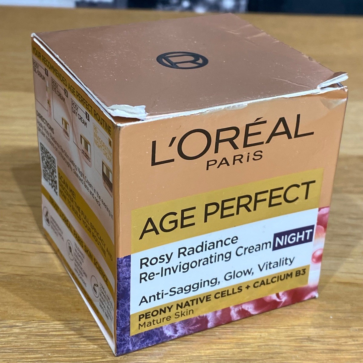 L'Oreal Paris Moisturising Cream Age Perfect Golden Age Night 50+ 50ml | Radiance Boosting Night Cream, With Peony Native Cells, Calcium & Vitamin B3, Renews Skin Barrier Overnight - Image 9