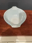Pyrex Amish Butterprint 442 Cinderella Mixing Bowl 1.5 Qt Turquoise Blue USA