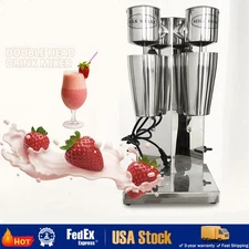 Commercial Milkshake Machine Drink Mixer Milk Shaker Maker Smoothie Blender 360W