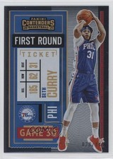 2020-21 Panini Contenders First Round Ticket 20/149 Seth Curry #64 fv8