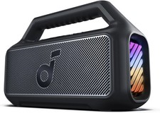 Soundcore Boom 2 by Anker, 80W, BassUp 2.0, 24H, IPX7, RGB, Bluetooth 5.3, Black