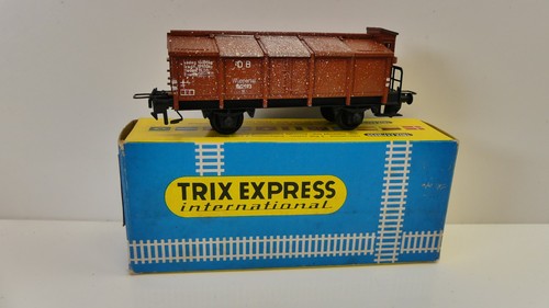 y6616)  Trix Express DB Güterwagen Klappdeckel H0 ORK 3624 | Condition: Gebraucht