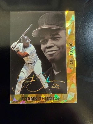 Frank Thomas /10000 1994 Pro Sports Limited Edition Gold Foil Chicago White Sox