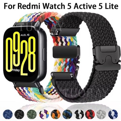 Braided Nylon Armband Für Redmi Watch 5 Active 5 Lite 3 Active 3 Lite Ersatzband
