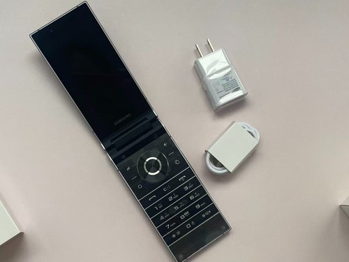 Samsung Galaxy W2019 Dual Sim Card 128GB Android Flip Phone Unlocked Excellent - Picture 10 of 11