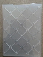Grid Embossing Folders, Textured Embossed, transparent