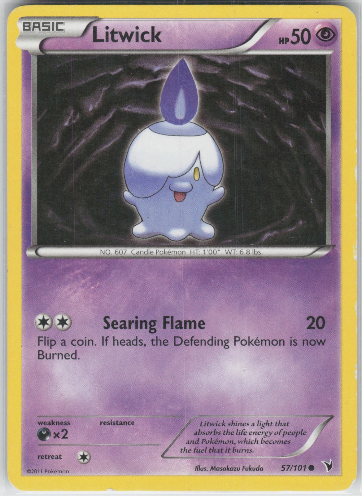 Litwick (57) Common Noble Victories 57/101 LP