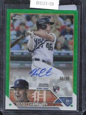 Kerry Carpenter RC Auto /99 Green Refractor