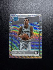 2020-21 Donruss Optic Devin Vassell Rated Rookie Silver Wave Prizm Card RC 161. rookie card picture