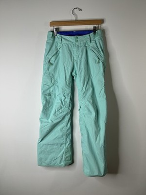 The North Face Snow Pants Women s Small Teal Blue Ski Snowboarding Outerwear 