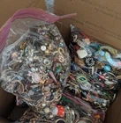 3 Pounds Jewelry Costume Vintage Mix LBS  necklaces bracelets pins rings etc lbs
