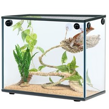 Bearded Dragon Habitat Essentials - Tank Accessories Set of 5 - Reptile Hammock