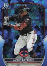 2023 Bowman Draft Sapphire Edition #BDC-139 Yasser Mercedes