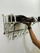 French Rack Luggage Train Rack Wall Mounted Rack vintage luxury Rack