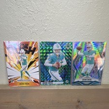 Panini Quinn Ewers Rookie NFL Miami Dolphins Card Lot (3) Rookies & Stars Mosaic