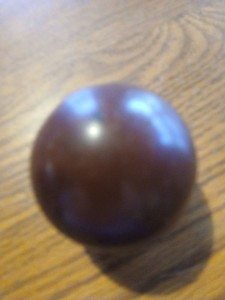 Triangle Cue Ball Vintage Red Hyatt?