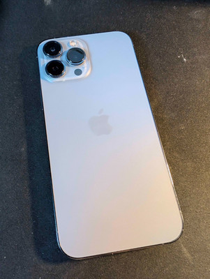 Apple iPhone 13 Pro Max - 128 GB - Sierra Blue 88% BH(Unlocked) (CA)