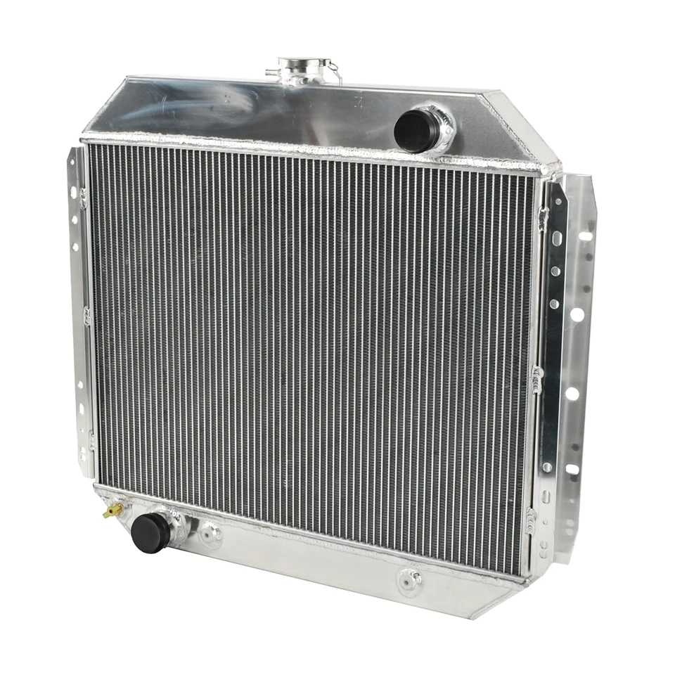 3 Row Aluminum Radiator For 1966-1979 Ford F100 F150 F250 F350 Bronco Truck V8 - Image 4 of 4
