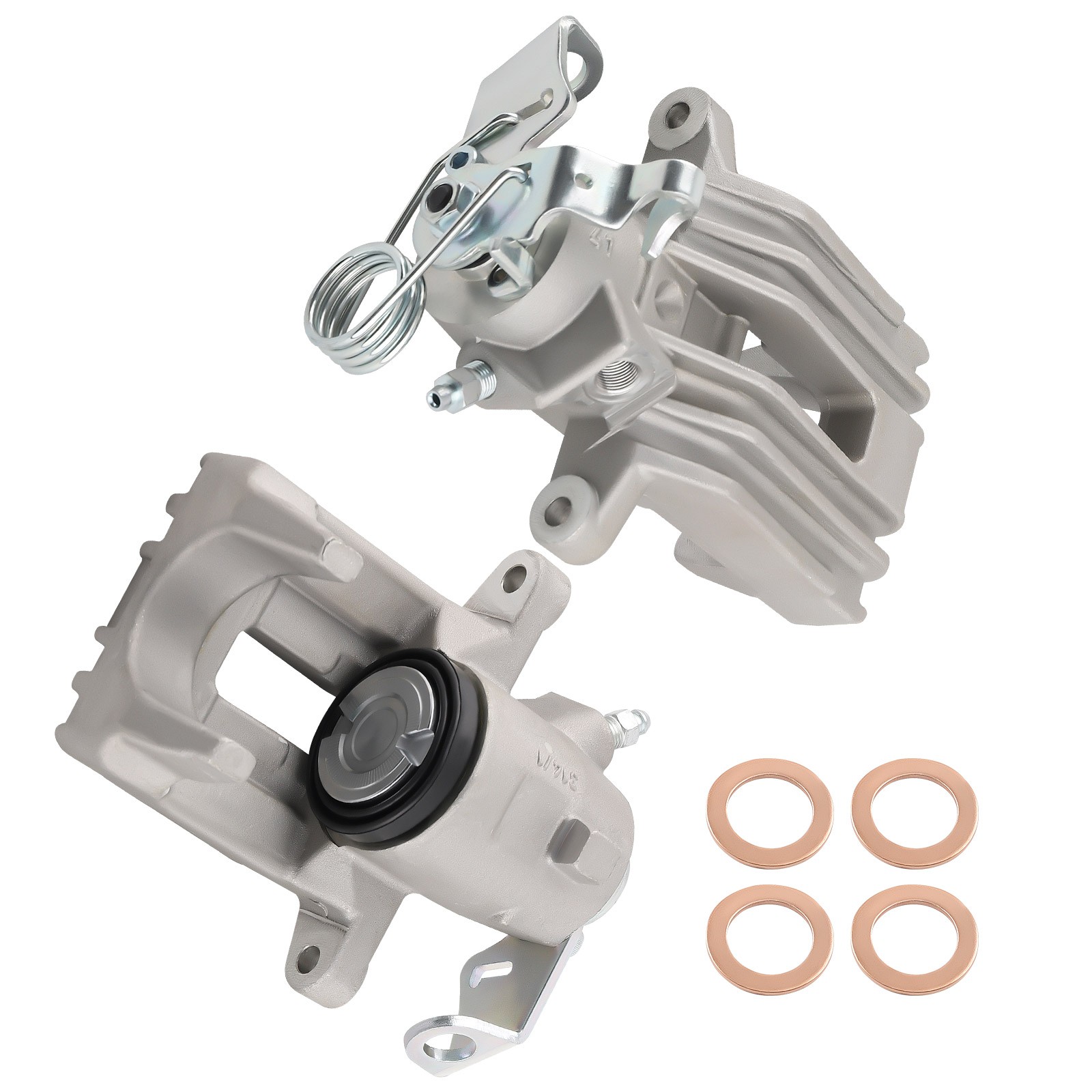 Pair Rear Brake Caliper for Audi A3 TT Seat LEON VW Golf 1J0615424B 1J0615423B
