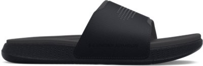 Under Armour Unisex Ansa Elevate Slide Sandals Black/Black/Jet Gray - 3025044-00