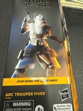 STAR WARS THE BLACK SERIES ARC TROOPER FIVES FIGURE IN HAND NEW IN BOX