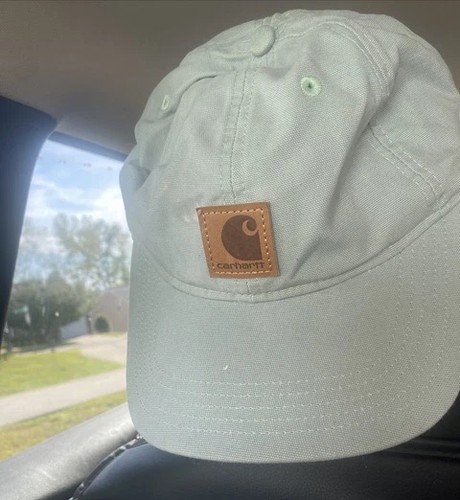 Sombrero trasero a presión de lona Carhartt velcro ajustable talla única para la mayoría - Imagen 2 de 6