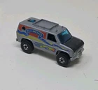 Vintage Hot Wheels Baja Breaker 1977 Silver Gray Van Diecast HK