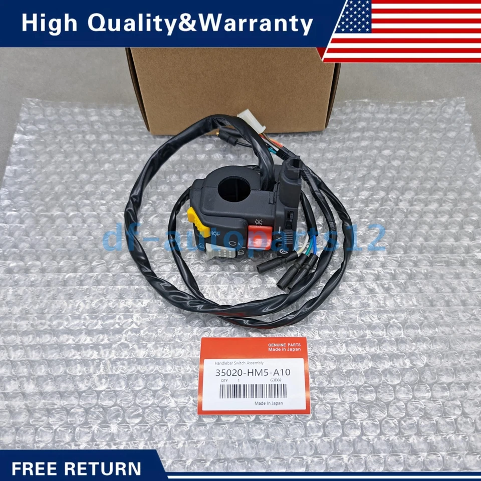 OEM NEW For Honda FourTrax 300 TRX300FW Left Handlebar Switch US Foto 2 de 4