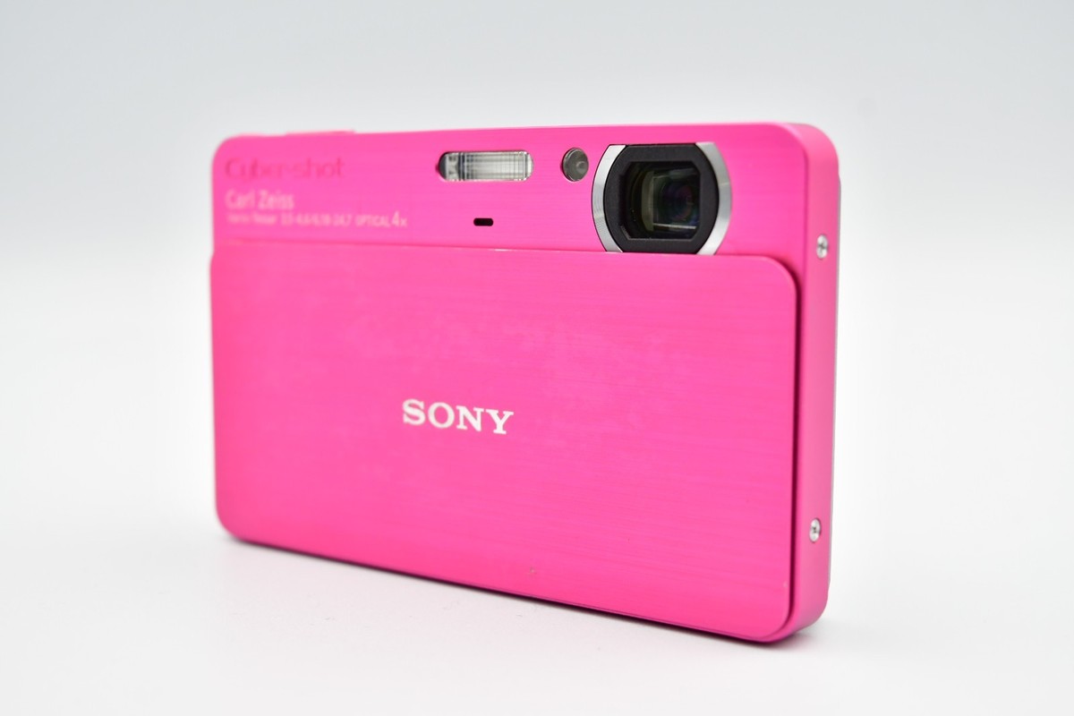 ⏯️[Excellent+5] SONY Cyber-shot DSC-T700 Digital Camera Pink
