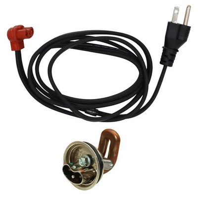New KATS 11610 Engine Block Heater (1-1/2'') Fits New Holland & Others 600 Watt