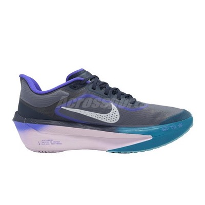風太 Nike Zoom Fly 6 Obsidian White Persian Purple Men Road Running