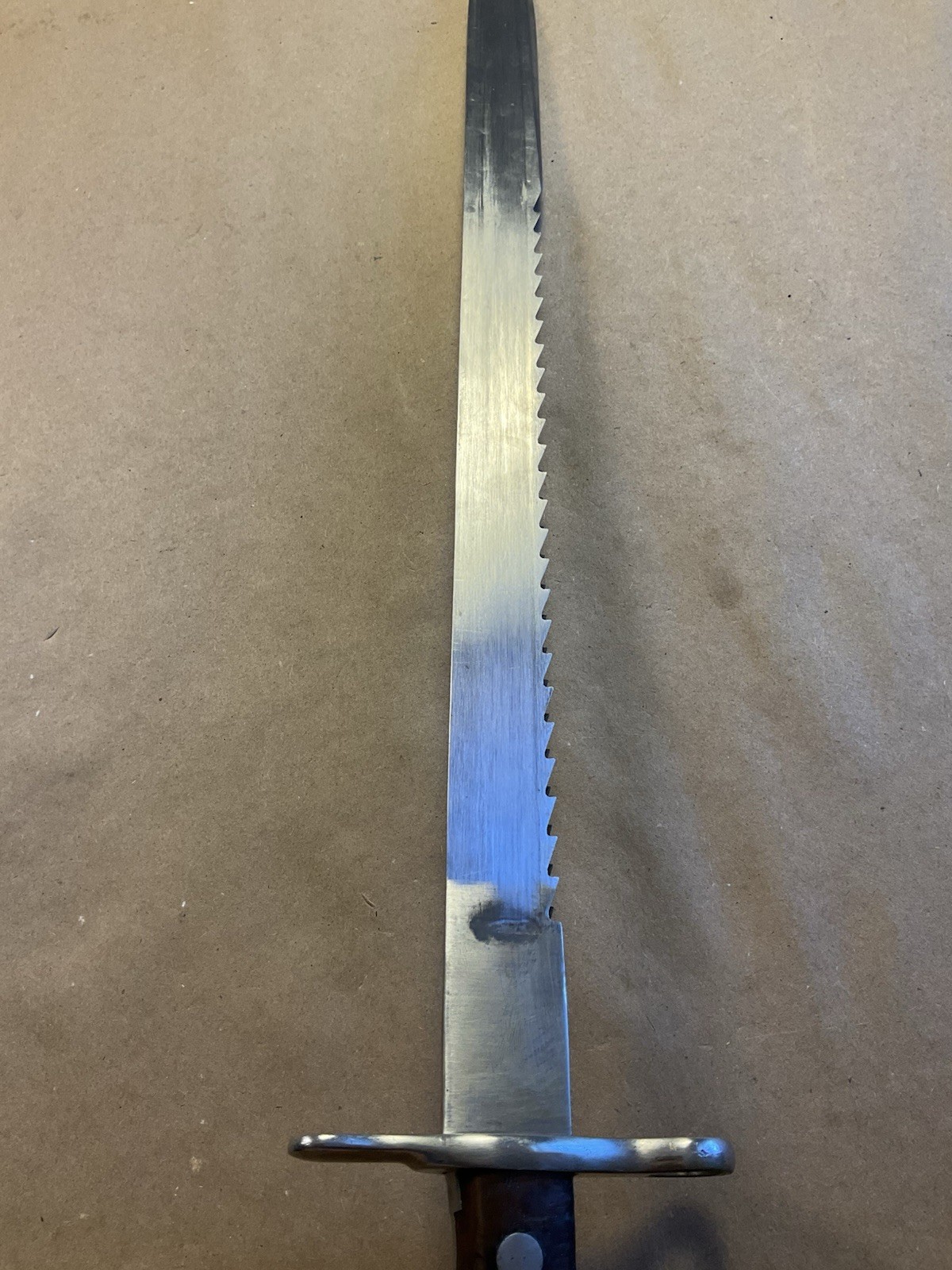 Swiss M1906 Schmidt Rubin Sawback Bayonet 