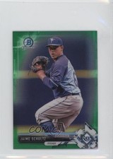 2017 Bowman Chrome Minis Prospects Green Refractor 41/99 Jaime Schultz z6b