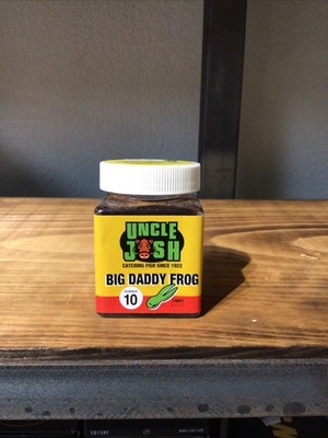 (2) Uncle Josh Pork Frog BIG DADDY FROG #10 CRBR Crawdad Brown 4  - FAST SHIP!