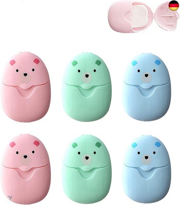 300 Stücke Mini Reisen Papier, Seifenblätter Reisen, Papier Seife, Soap Paper, T