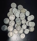1-Roll of 40 Buffalo Nickels 5 Cent (Legible Dates)