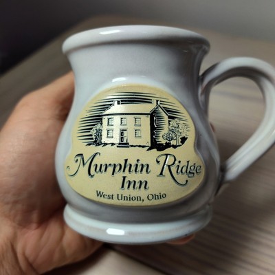 Deneen Pottery Mug ~ 'Murphin Ridge Inn - West Union, Ohio' ~ Studio Art Pottery