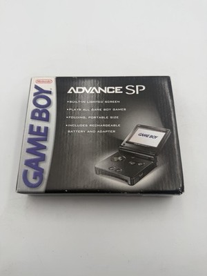 Nintendo Game Boy Advance SP Handheld Console - Onyx Black for