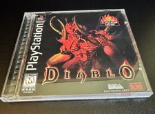 Diablo PS1 Black Label 1998 CIB Near Mint Disc SLUS-00619