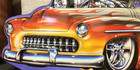 Rare! Blown 1949-'51 Mercury Embossed Metal Tin Sign ~By Rohan Day ~Muscle Merc — photo 7