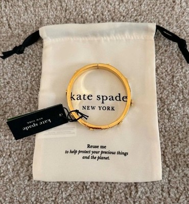 Kate Spade New York - Spaten Blumen Scharnier Armreif (Perlmutt)