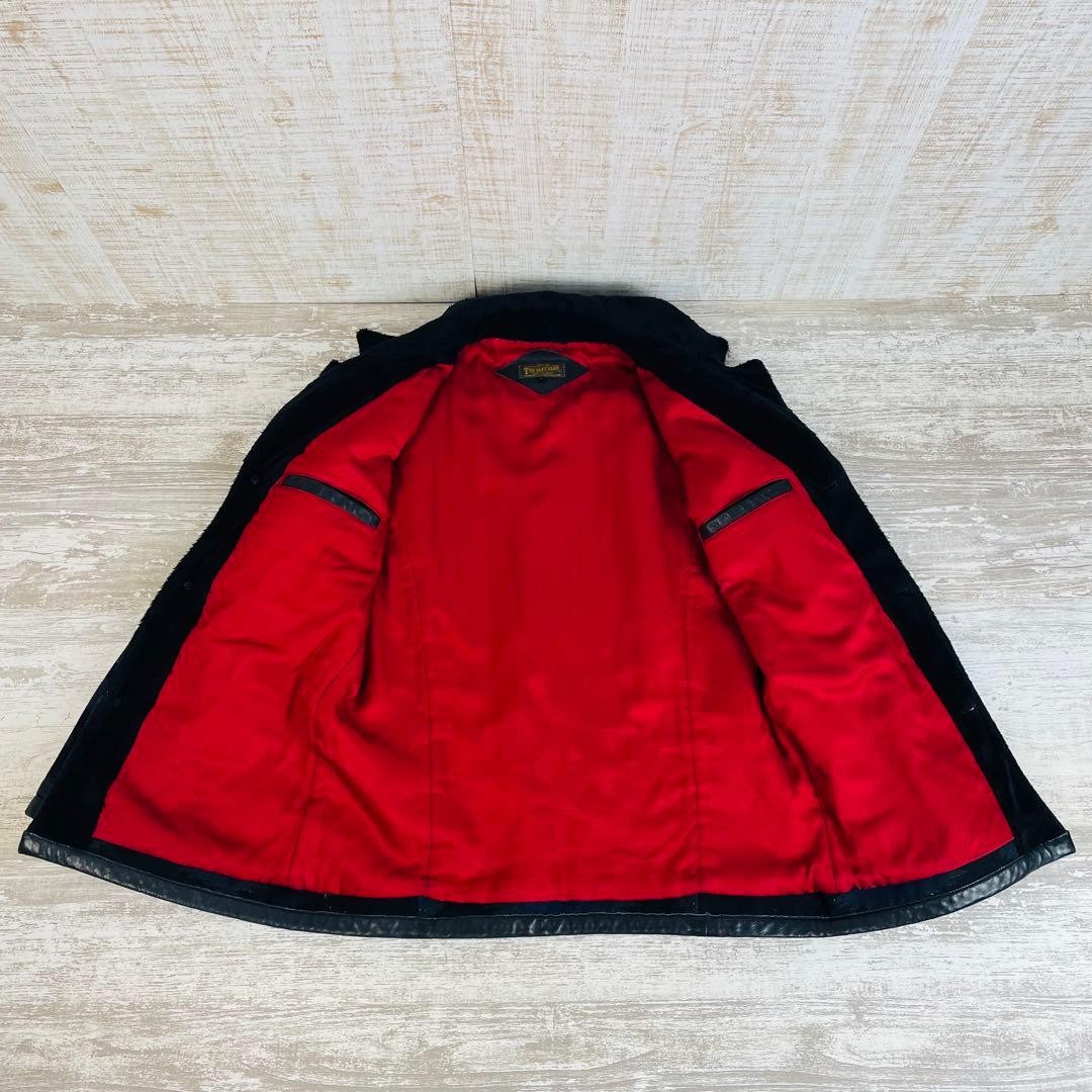 The Flat Head Native Pattern Blanket Boa Jacket S… - image 10