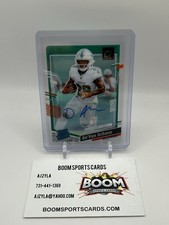 2023 DeVon Achane Donruss Clearly Rated Rookie Auto 