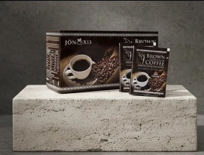 Brown  Jön X 13 Brown Collagen Coffee Abnehmen Kaffee mit Kollagen  kein Medizin