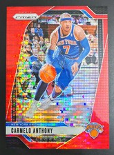 2024-25 Panini Prizm #285 Carmelo Anthony - Red Pulsar Prizm 38/75 SSP RARE AA61