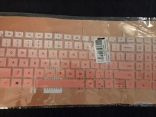 Silicone keyboard skin designed for specific ...